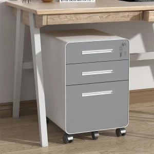 3 Drawer Mobile Utility Cabinet Steel
