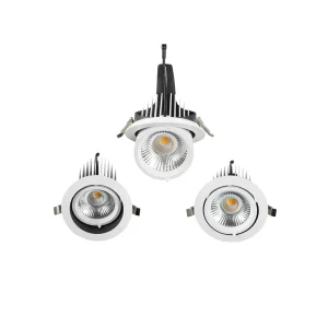 30W 6 Inch Gimbal LED Recessed Light with Junction Box