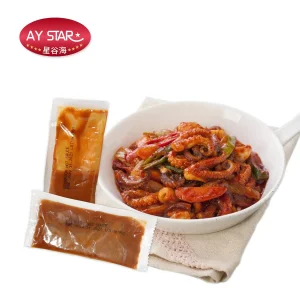 الصين مشهورة العلامة التجارية عويمة الطهي صلصة الفلفل الحار sachet
