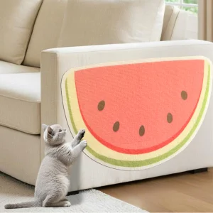 Cartoon Cute Cat Tree-Durable XPE &amp; Polyester Flocked Surface 80cm Height Safe &amp; Anti-Slip Design for Indoor Use