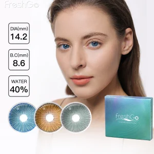Hot Sale Freshgo FIESTA Eye Lens Colored Contacts Wholesale Beauty Eye Lenses Natural Cosmetic Contact Lenses Lentes De Contacto
