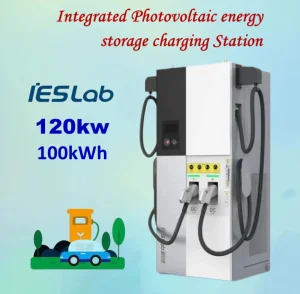 Integrated Dual Port Photovoltaic Solar Energy Storage DC EV Electric Car Charging Station