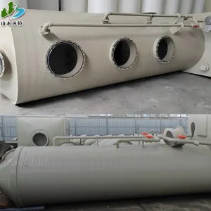 Equipamento de Lavagem de Gás Úmido em Torre de Spray Pph com Grande Volume de Ar