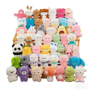 Wholesale Stuffed Animal Toys Wholesale 7inch Mini Plush Toys Plush 20cm Stuffed Animal Claw Machine Toys