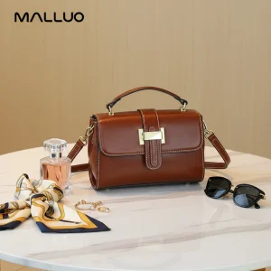 Retro Fashion Womens Leather Bag