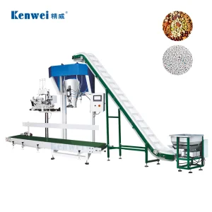 Streamlined Packing System with Single Head Bulk Linear Weigher Packaging System