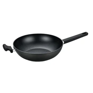 Commercial Flat Bottom Wok with Big Size for Chinese Stir-Fry Cooking