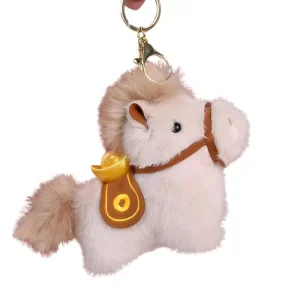 Horse Plush Light Keychain Eco-Friendly Kawaii Cute Stuffed Animal Toy