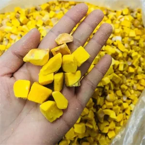 Pollo res pato yema de huevo liofilizada en pellets