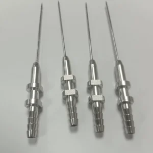 Customized Filling Needle Solutions with 316L Stainless Steel and CNC Milling