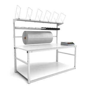 Large W1800mm Packing Station for Ecommerce Fulfillment and Logistics Centers