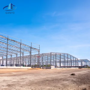 Customized Multi-Span Prefabricated Steel Structure Warehouse