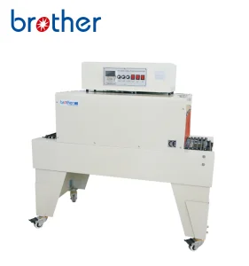 Mini Small Shrink Box Bottle Heat Shrink Wrapping Tunnel,book Film Wrap Packaging Machine BSD400 83*40*20cm 0-10m/min