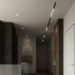 Commercial Hotel Track Light Linear Ceiling Embedded Led Track Light System