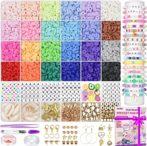DIY Clay Beads Jewelry Making Kit