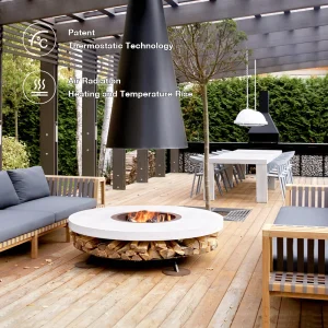 MEISU.CH BBQ Cooking Villa Multi-Functional Brazier
