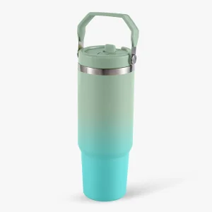 30oz Auto Mug Double Wall Stainless Steel Vacuum Insulated Tumbler for Gym