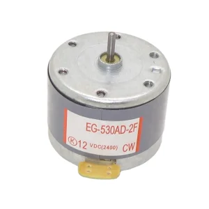 EG530-AD DC Electric Round Motor for Tape Recorder, CD Machine, Small Machine