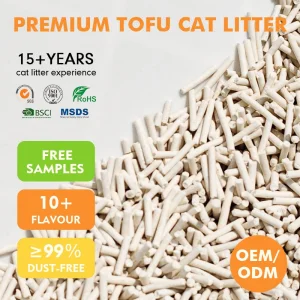 Arena para gato de bentonita de partículas pequeñas