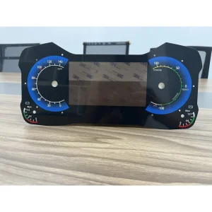 Custom Microwave Oven Panel Membrane Switch Panel with Digital Graphic Overlay