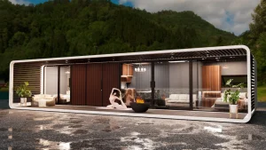 Modern Fashion Design Sound Insulation and Heat Insulation Modular Home with Bathtub