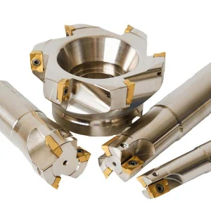 Indexable Face Mill &amp; Shoulder Milling Cutter Set with TiN Coated Inserts for CNC Machining of Steel &amp; Aluminum