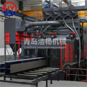 Automated Eco-Efficient High-Intensity Shot Blasting Machine for Steel Plate Cleaning