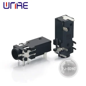 China PJ-328C Headphone Socket 0.5A 30V Black Suppliers, Factories