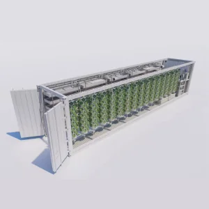 Agg Container Vertical Farms Hydroponic Container Gardening Vertical Planting Container Farm Hydroponics Agricultural Greenhouse for Growing Herbs, Flowers