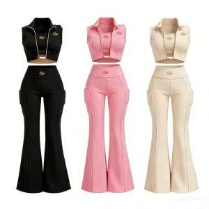 Custom Logo Women Active Wear Yoga Set