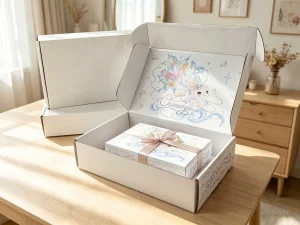 Customizable Eco-Friendly Waterproof Kraft Paper Gift Box