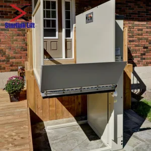 Accessible Home Platform Lift for Seniors and Disabled Wheelchair Lift