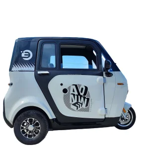 Enclosed Mobility Scooter Without A License 3 Wheel Electric Trike Coche De 80km Range Mini Cars For Sale L2e Small Car