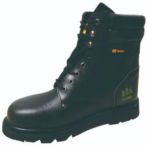 SLS-B41f8 High Quality Top Popular Fashion Machine Sewing Lining Full Grain Upper Leather Steel Toe Safety Shoes Boots Footwear for Men