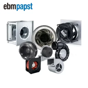 ebmpapst EC Plug Fan 133mm to 1000mm Backward Metal Plastic Impeller 0-10V PWM Control Centrifugal Cooling Fan