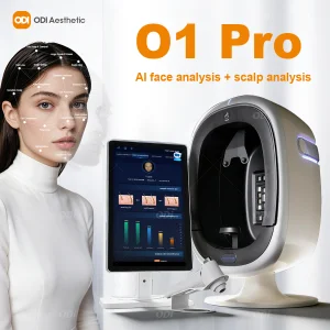 2026 Trend 2 in 1 Skin and Hair Analysis Health Management for Beauty Spa New Ai Skin Analysis Machine