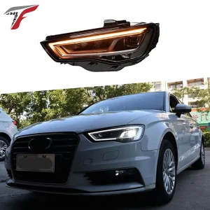 2013-2016 Dynamic Signal Head Lamp LED Headlights for Audi A3