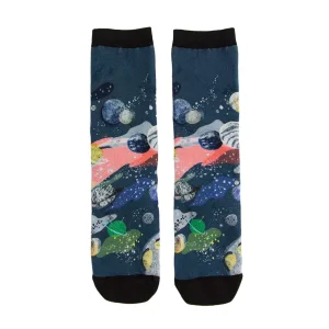 Meias de moda em bambu e algodão