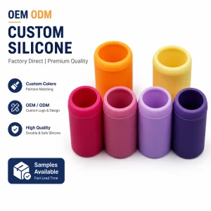 OEM ODM Custom Silicone Protective Cover Manufacturer Soft Rubber Sleeve For Bottles Tools And Small Devices Parts