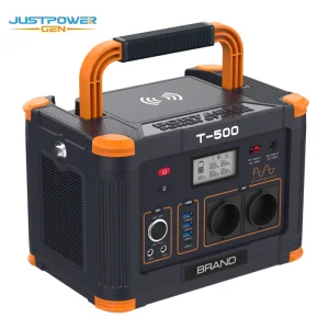 مولد شحن سريع لاسلكي بالطاقة الشمسية 500W 1000W 2000W 220V محطة طاقة محمولة ببطارية ليثيوم