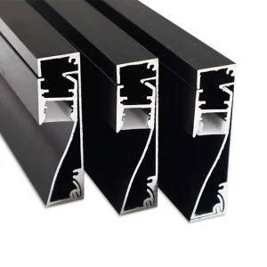 60*15mm Illuminated LED Profile Strip Aluminium Hallway Skirting Board Lights with LED Channel Trim