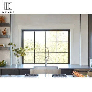 Fixed Window Pictures Windows Double Insulation with New Technology