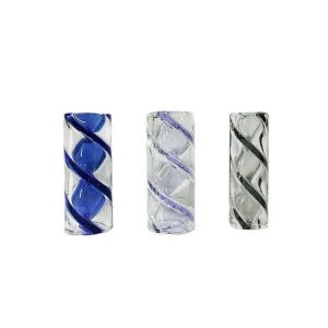 2024 Hookah Slim Smoking Tip Filter Custom Size Brand Pipette Vortex Filters Glass Joint Tips 10mm 7 Holes for Rolling Paper