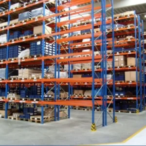 Sistema de estanterías selectivas de palets de alta resistencia para soluciones de almacenamiento en almacenes (500-3500kg/level)