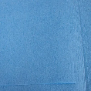 Blue &amp; Green &amp; White Color Crepe Paper