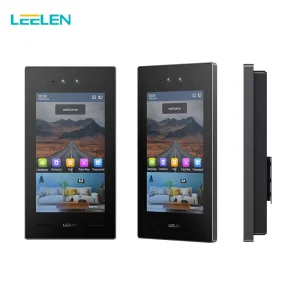 Leelen 7 Inch Touch Screen 2 Million Pixel Face Recognition APP Remote Unlock Video Intercom Monitoring System