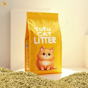 Lightweight Natural Tofu Block Cat Litter Deodorising Rate 99.9% No Dust Flushable Low Tracking 2.5kg/6L Bulk Cat Litter
