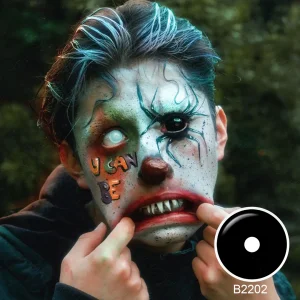 Halloween Black Sclera Lenses