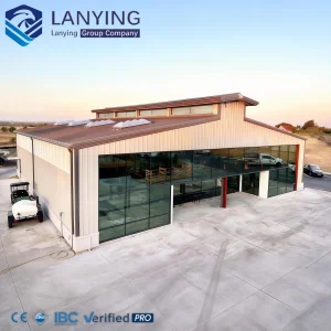 Prefab Galvanized Steel Frame Warehouse