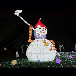 Giant Elephant Lantern Festival Light Custom Size Project Installation Warranty